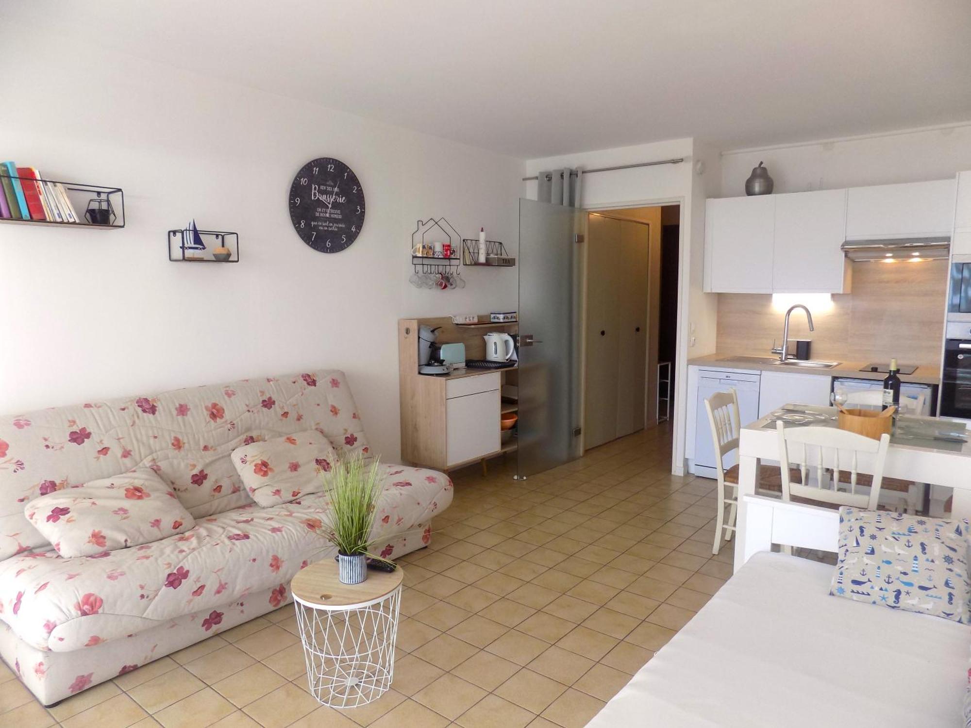 Saint Georges De Didonne - Vue Mer Pour Ce Studio Cosy En Rez-De-Chaussee 外观 照片