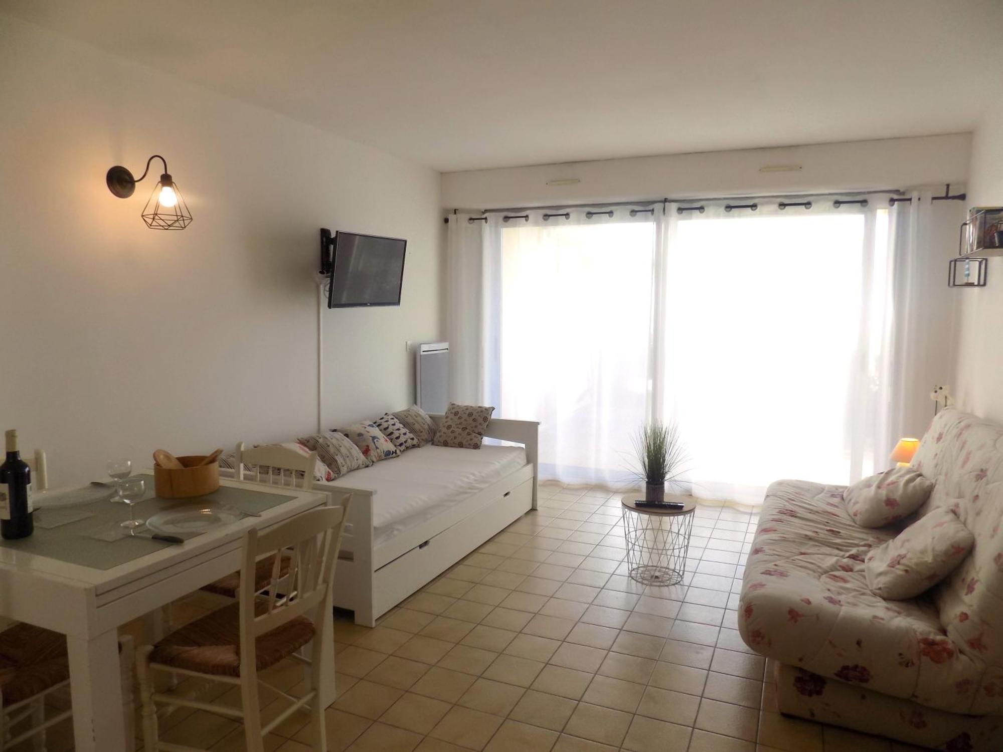 Saint Georges De Didonne - Vue Mer Pour Ce Studio Cosy En Rez-De-Chaussee 外观 照片