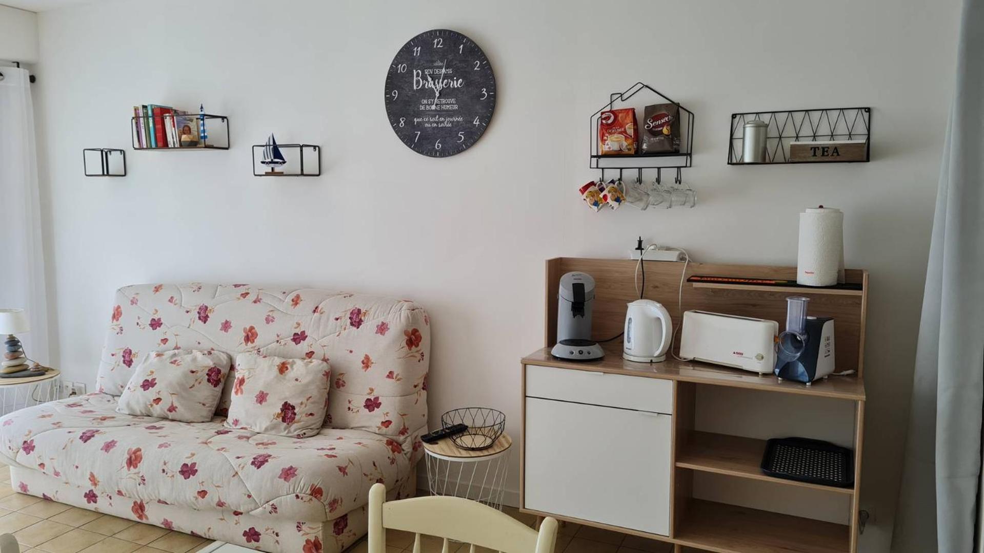 Saint Georges De Didonne - Vue Mer Pour Ce Studio Cosy En Rez-De-Chaussee 外观 照片