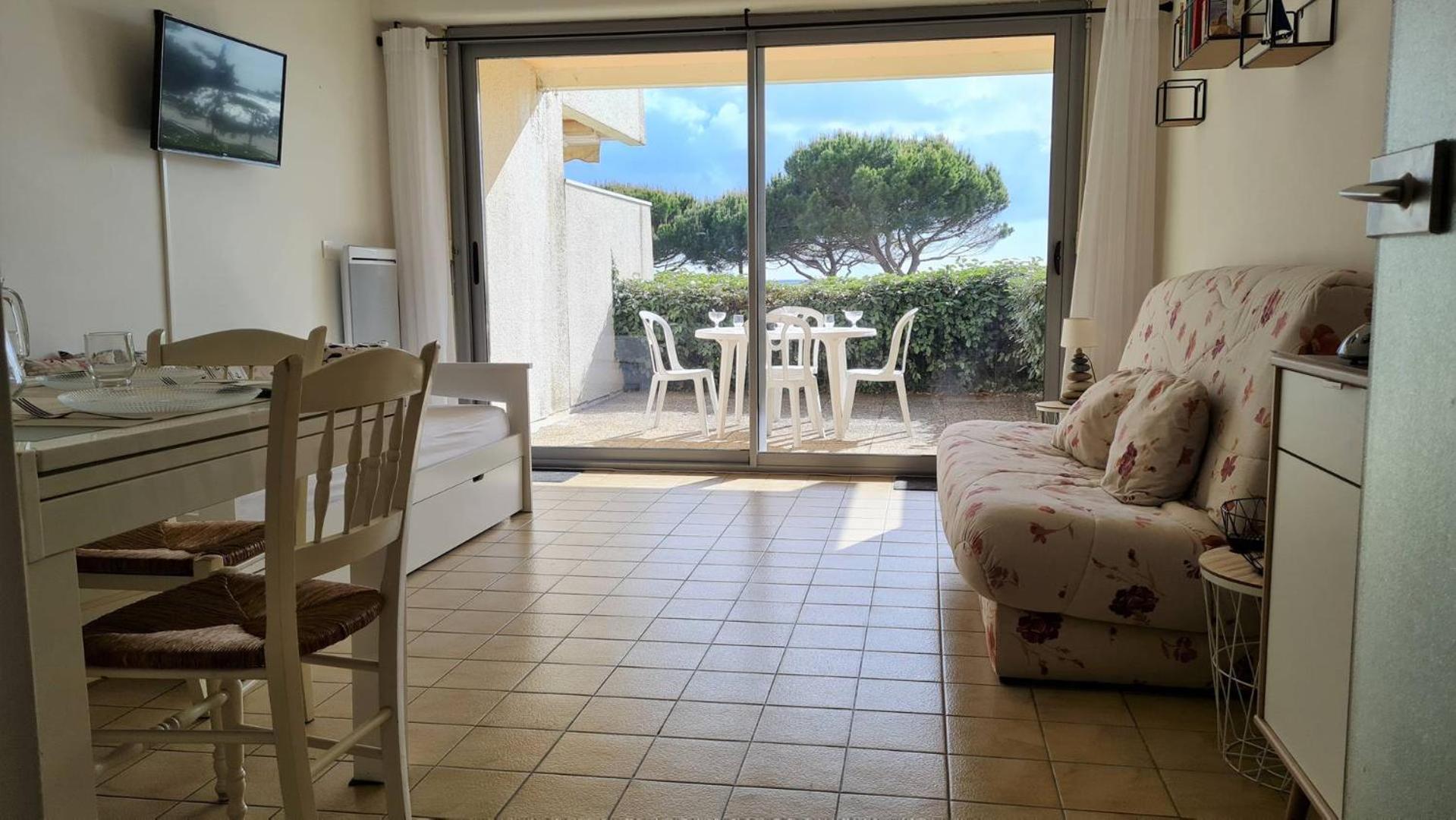 Saint Georges De Didonne - Vue Mer Pour Ce Studio Cosy En Rez-De-Chaussee 外观 照片