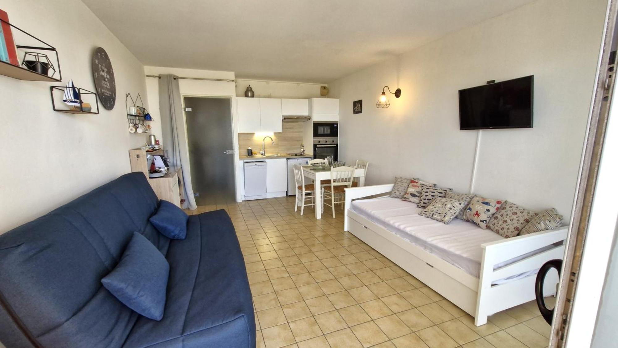 Saint Georges De Didonne - Vue Mer Pour Ce Studio Cosy En Rez-De-Chaussee 外观 照片