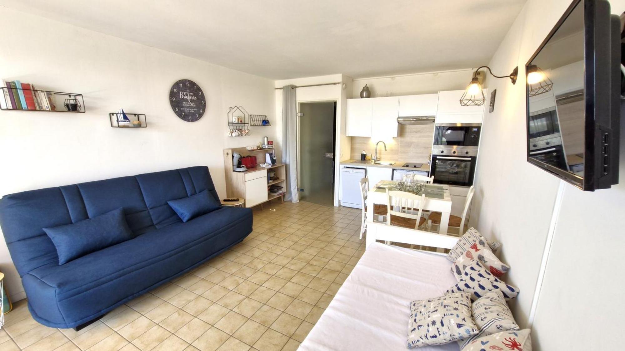 Saint Georges De Didonne - Vue Mer Pour Ce Studio Cosy En Rez-De-Chaussee 外观 照片