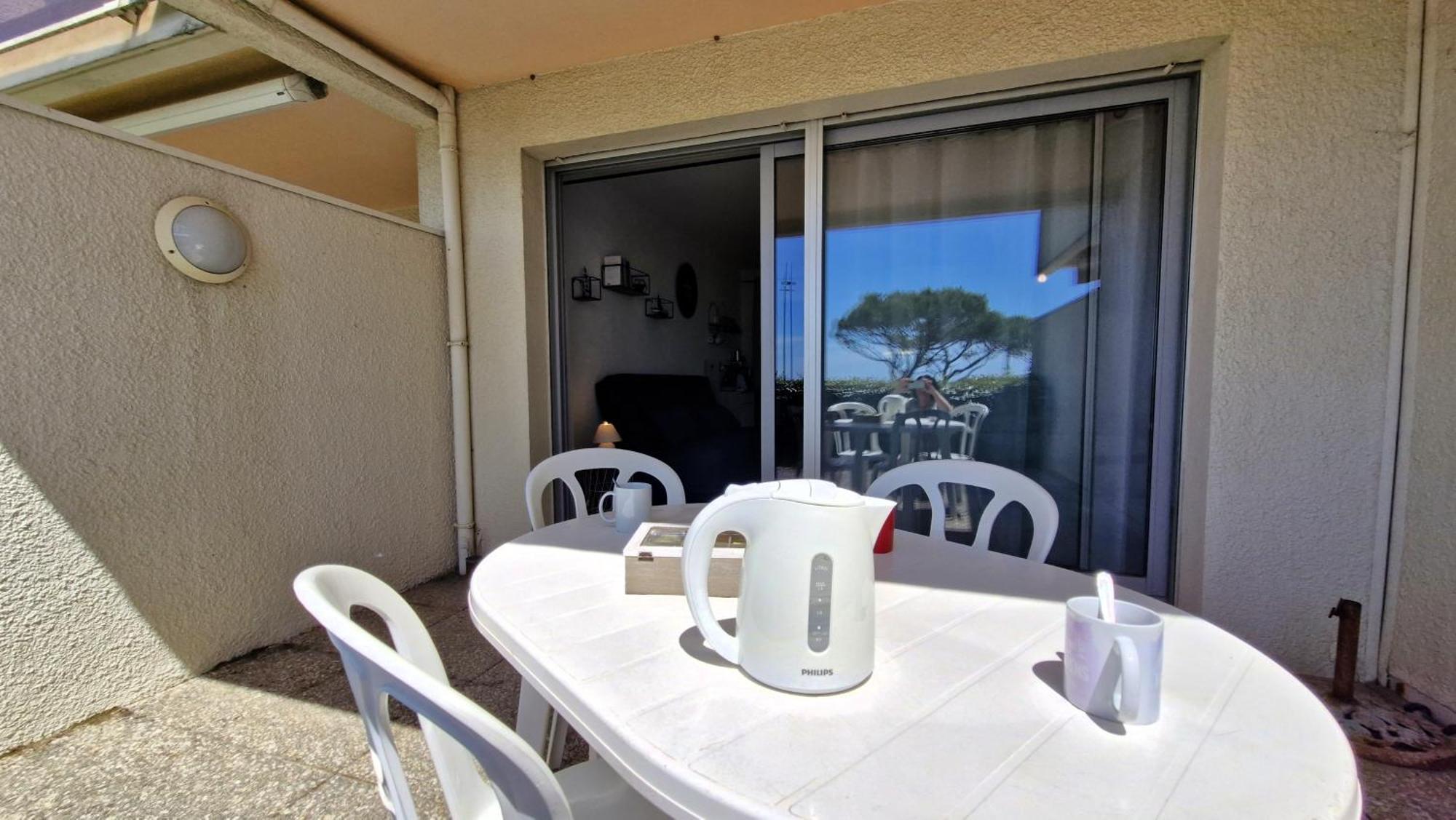 Saint Georges De Didonne - Vue Mer Pour Ce Studio Cosy En Rez-De-Chaussee 外观 照片