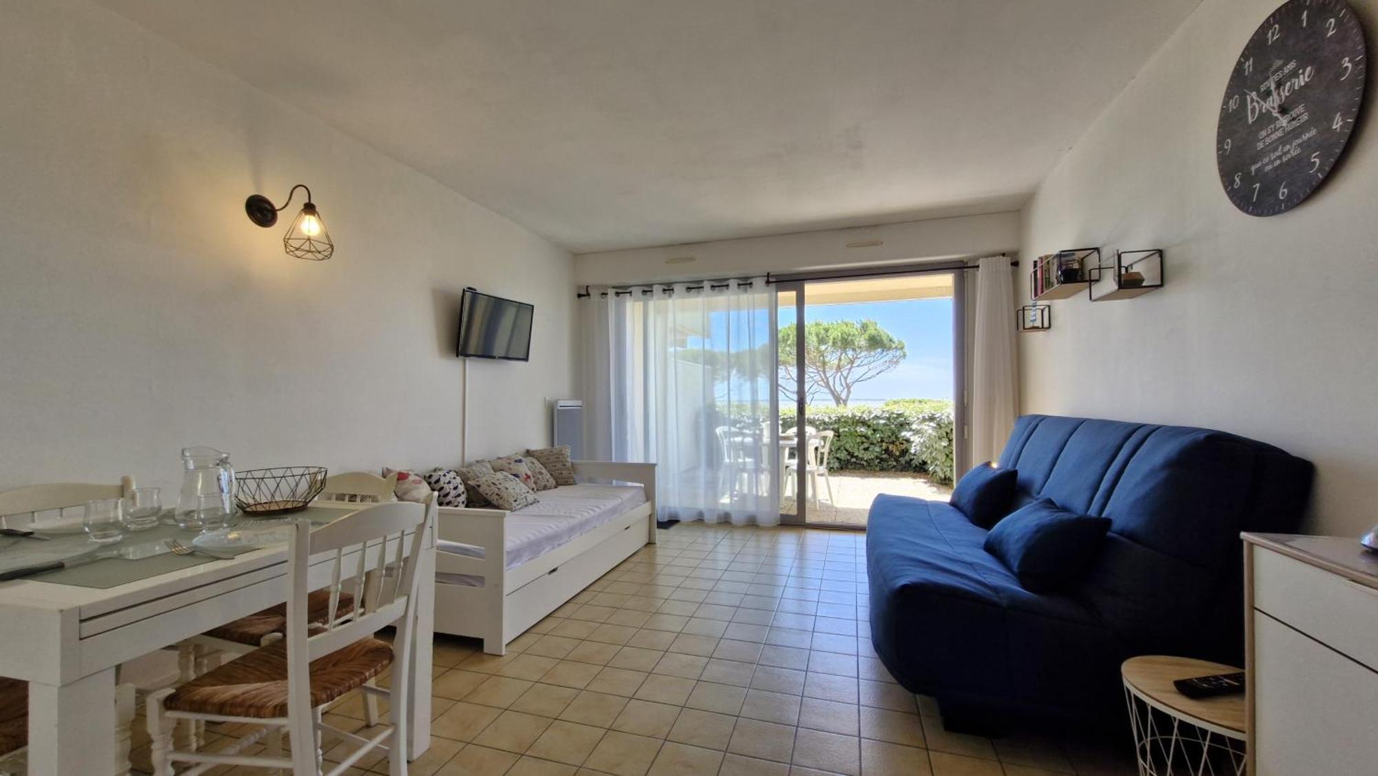 Saint Georges De Didonne - Vue Mer Pour Ce Studio Cosy En Rez-De-Chaussee 外观 照片